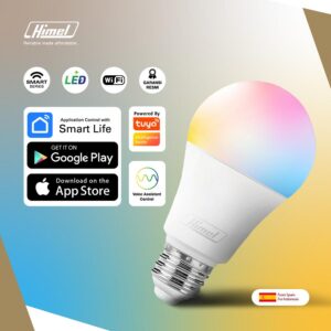 Himel Smart Bulb 9W RGB A60-E27 WIFI